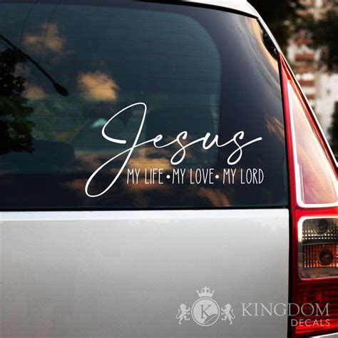 christian car window stickers